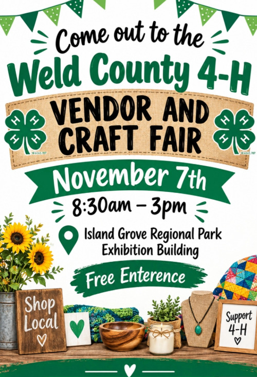 Craft and Vendor Fair Flyer