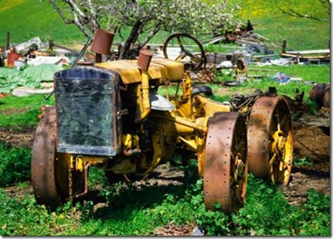 Tractor that needs restoring